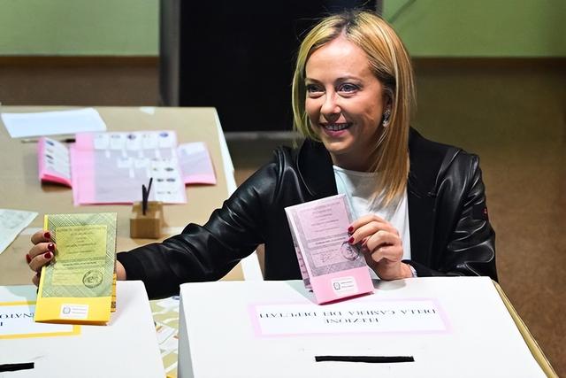 极右翼Giorgia Meloni预计将被选为意大利第一位女性领导人