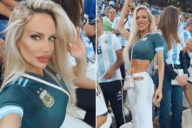 承诺裸奔的阿根廷性感偶像分享了体育场内的惊人照片
